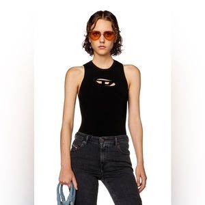 Diesel black logo tank top 🖤